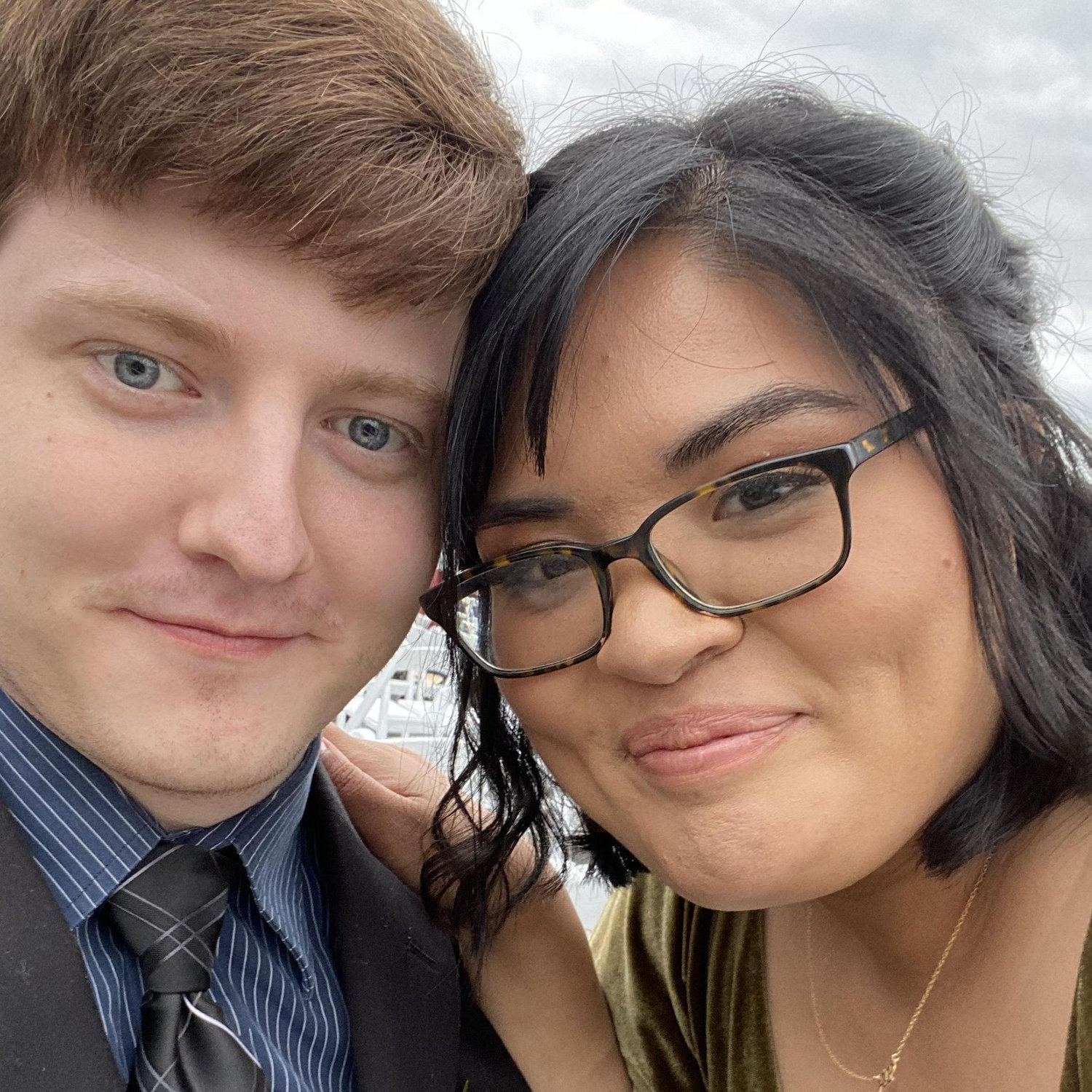 Of course we went to the wedding for Alyssa's big sis!