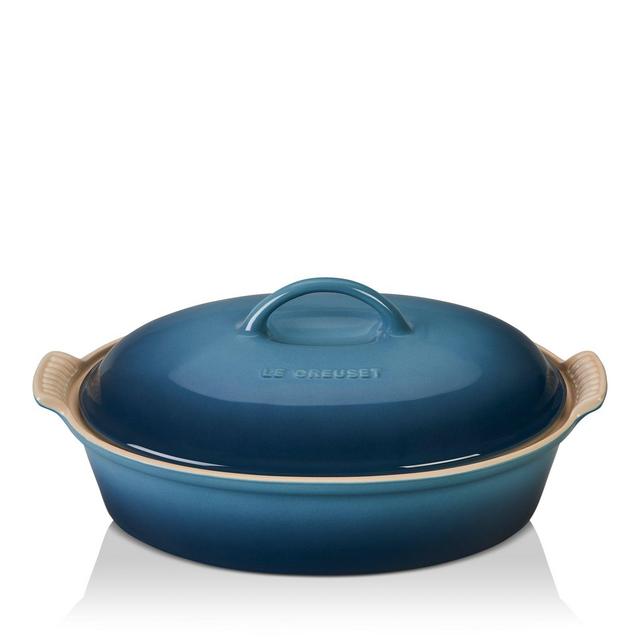 Le Creuset 4-Quart Heritage Covered Oval Casserole