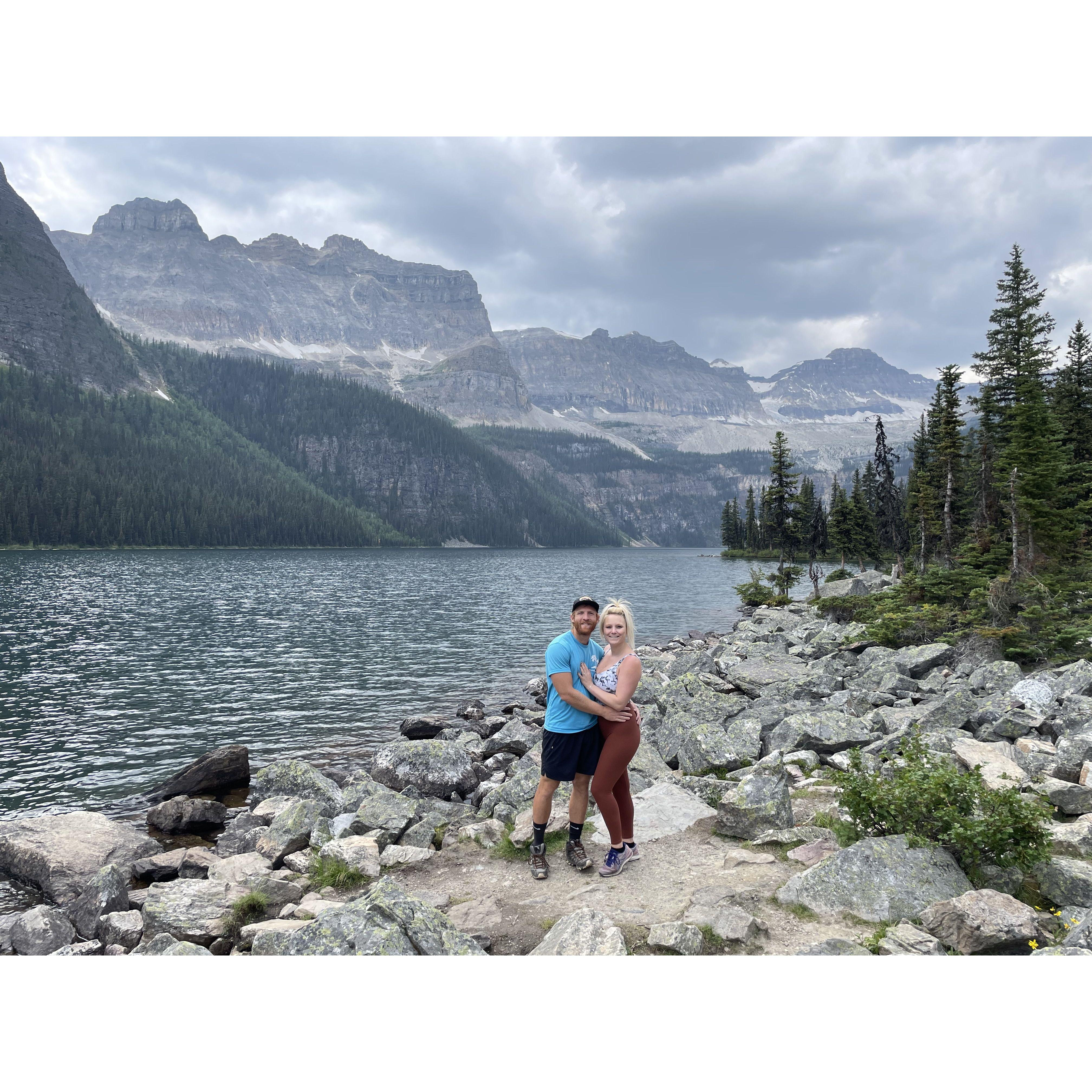 Boom Lake hike in Banff