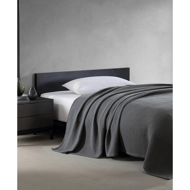Vera Wang Waffleweave Blanket, Full/Queen