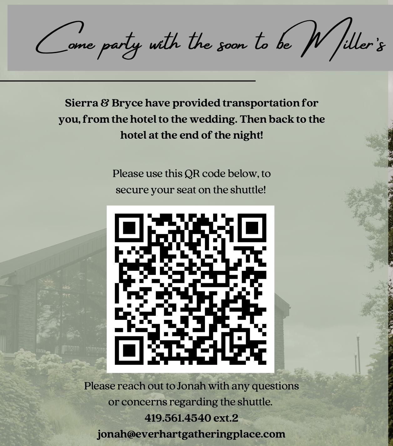 The Wedding Website of Sierra Ellis and Bryce Miller