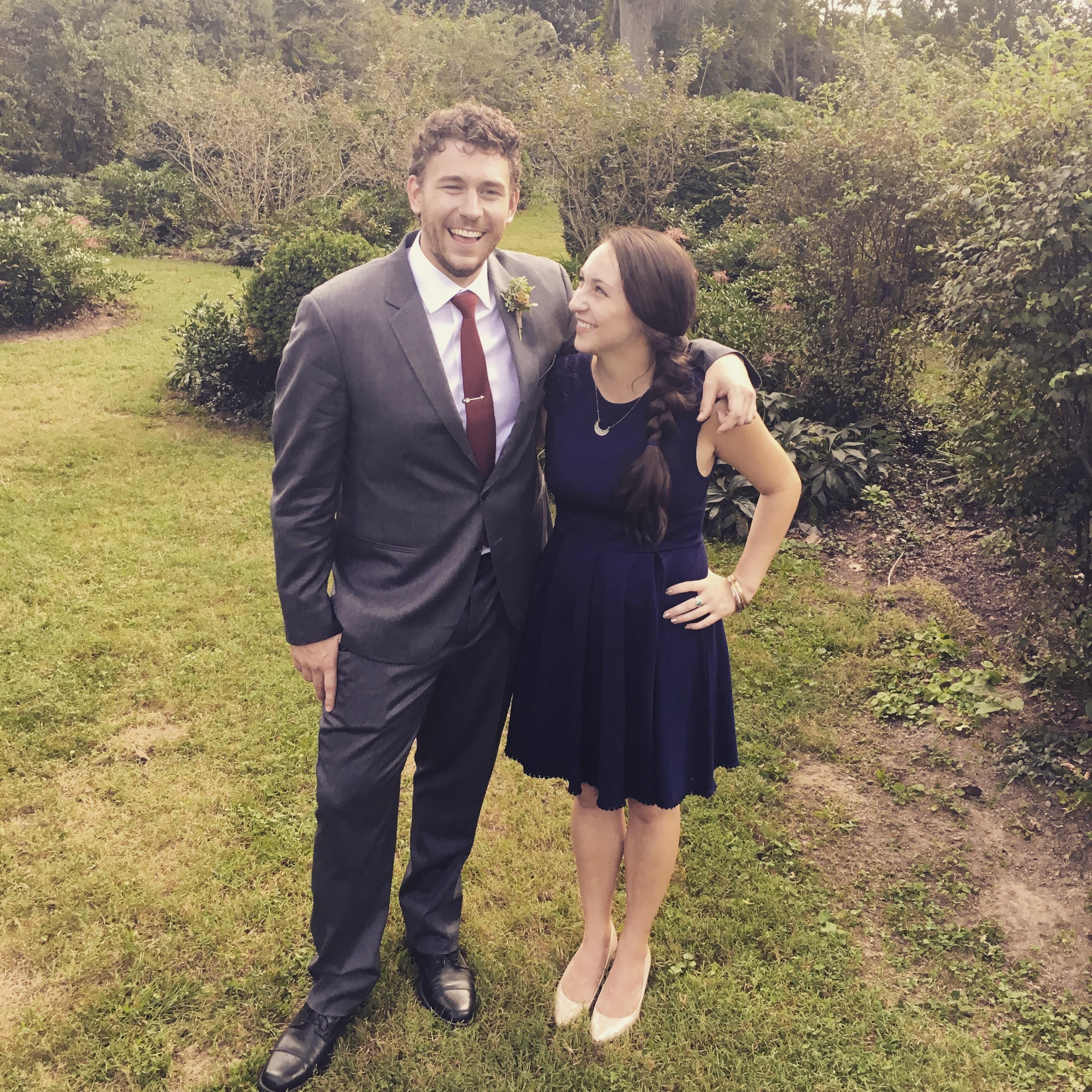 Richmond, VA (2017). Terry is very popular and is almost always a groomsman (can't blame you, he's a pretty great guy). Shout out to the MD crew for swiftly welcoming Meg in and lettin' her hang.
