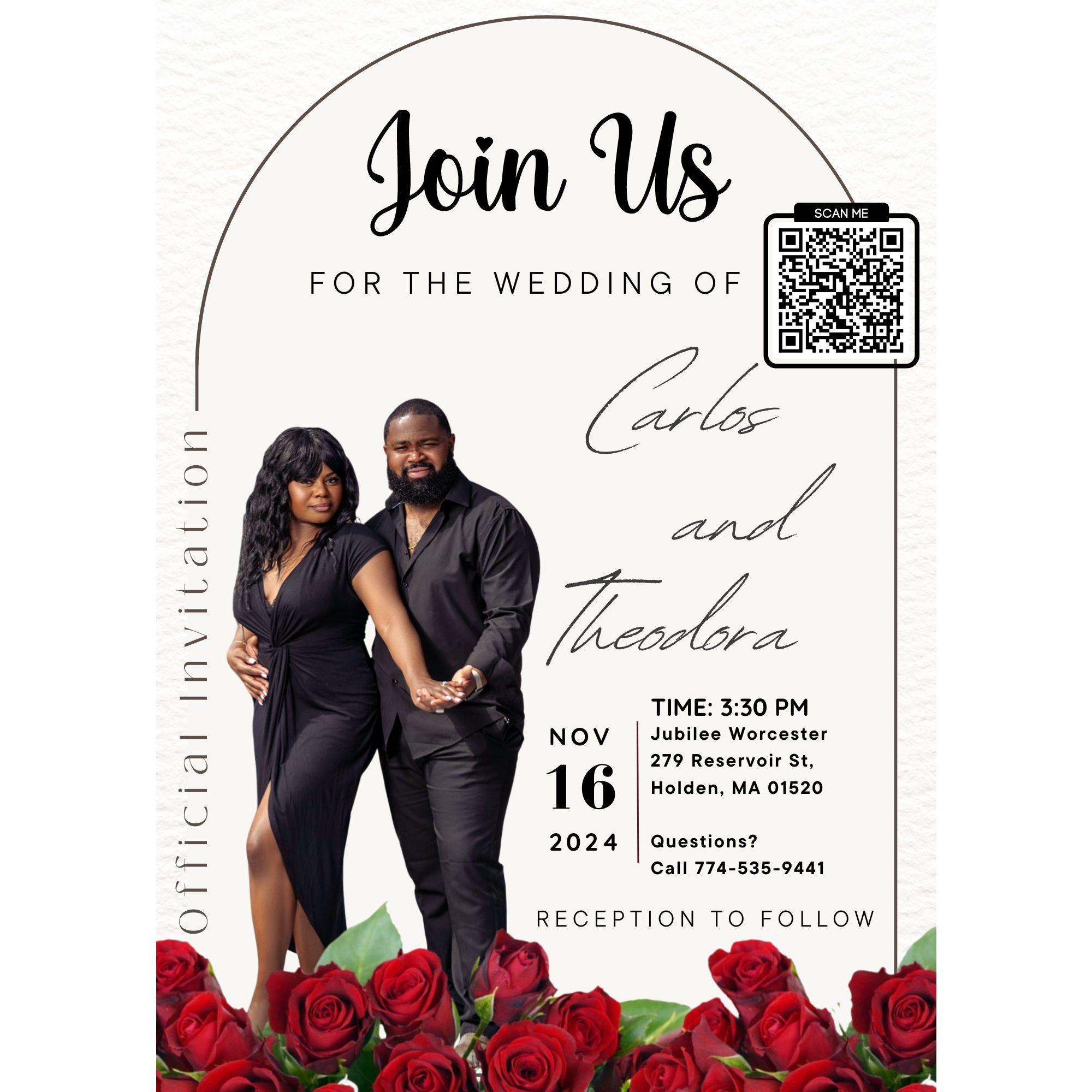 OFFICIAL WEDDING INVITATION
