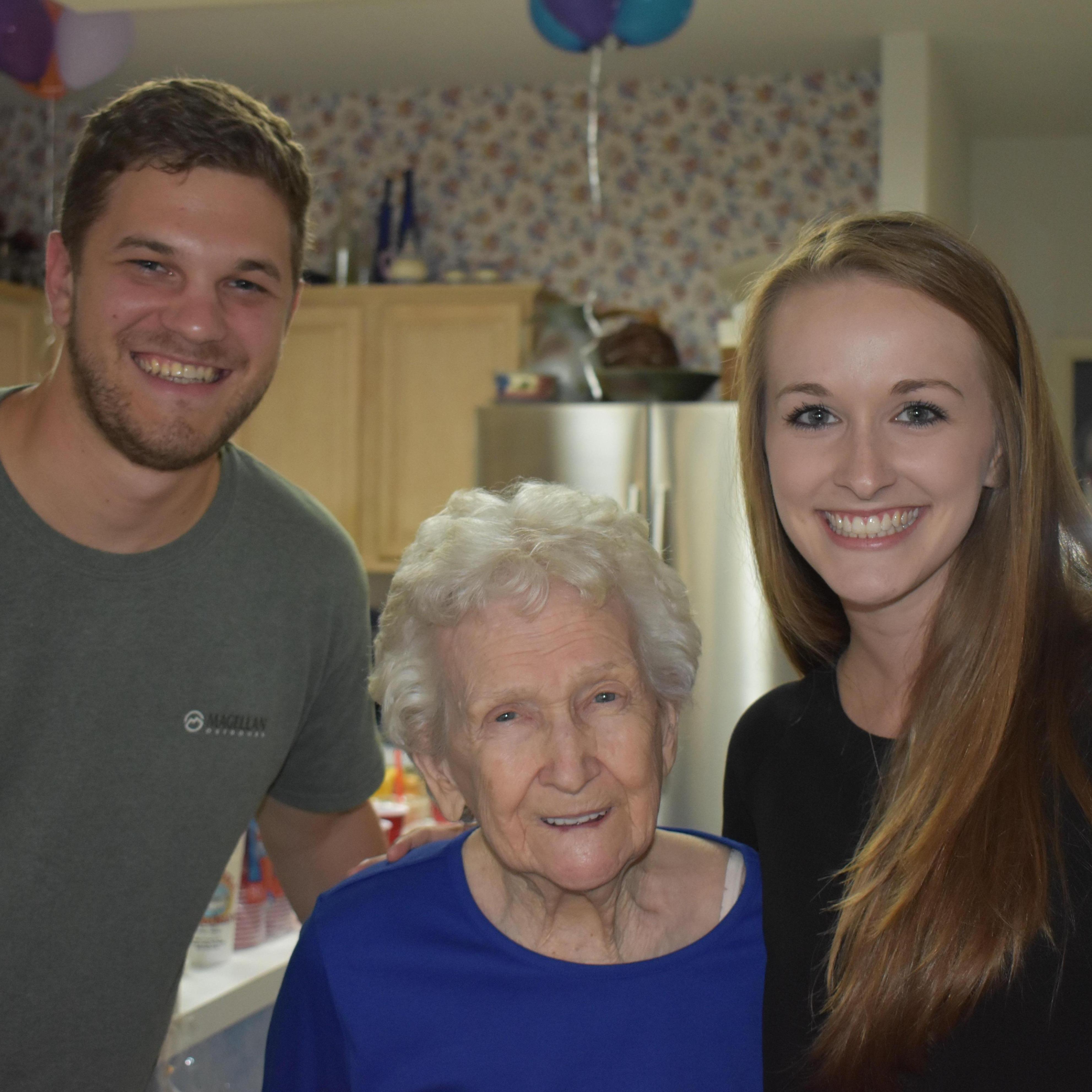 Grandma Mitchell's 90th birthday party, Sept 2018