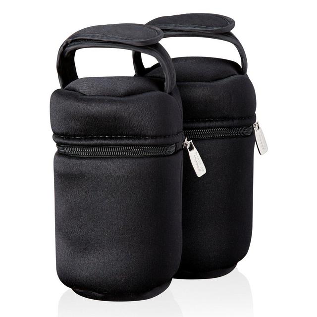 Tommee Tippee Insulated Bottle Bag and Bottle Cooler, Pair