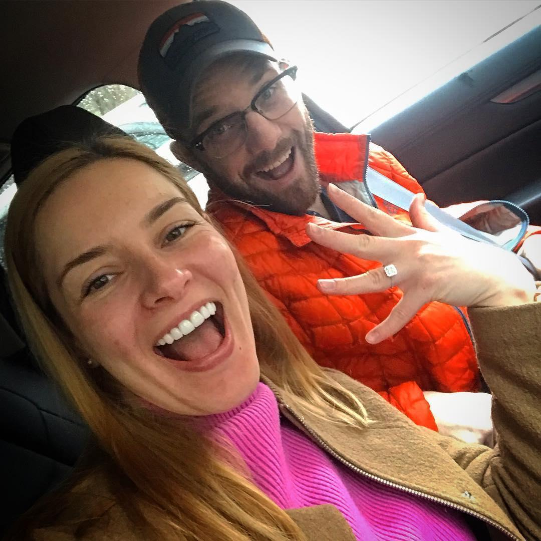 I said yes!!! The happiest YES of my life! I am yours and you are mine from this day until my last day! I love you @patrick.barger