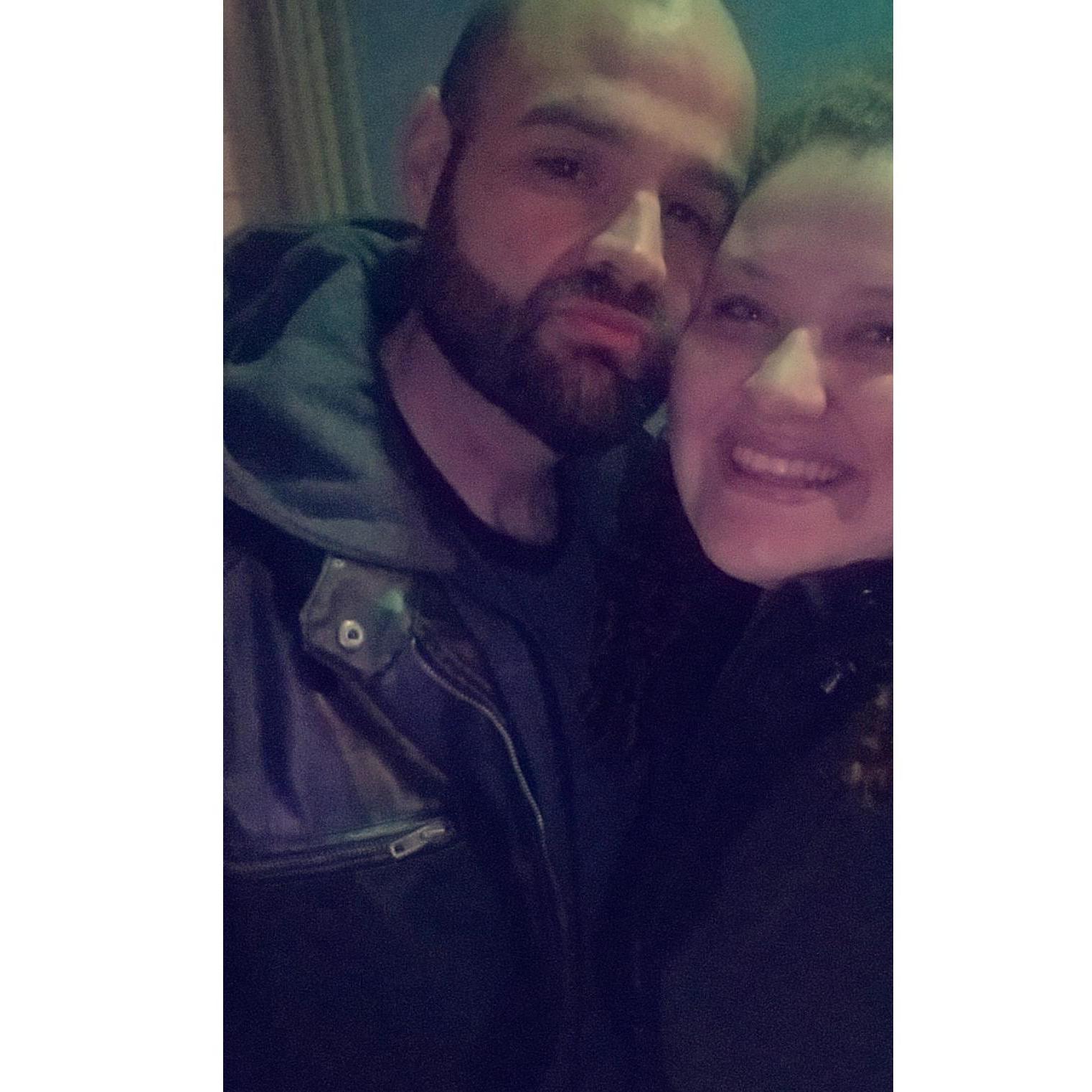 The very first picture we took together. March 31, 2018!