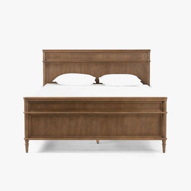 Hugo Platform Bed, Queen, Toasted Oak