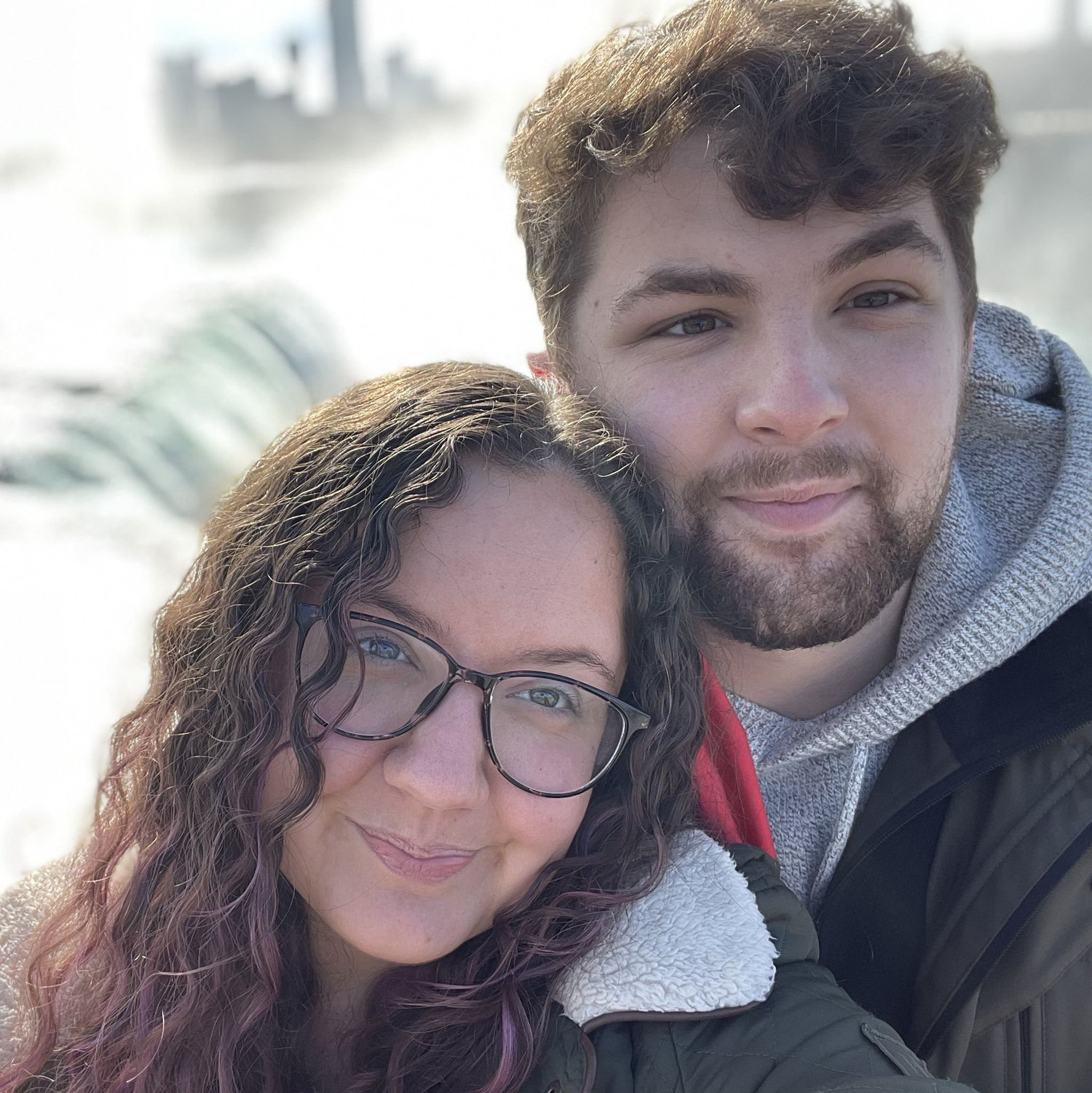 Our first official Niagara Falls date just us two during Covid
