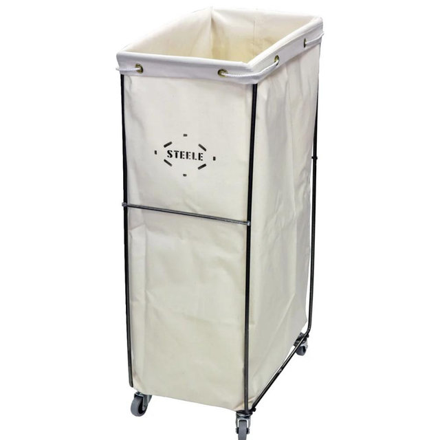 Laundry Basket: Steele Small Bag Caddie w/ Casters