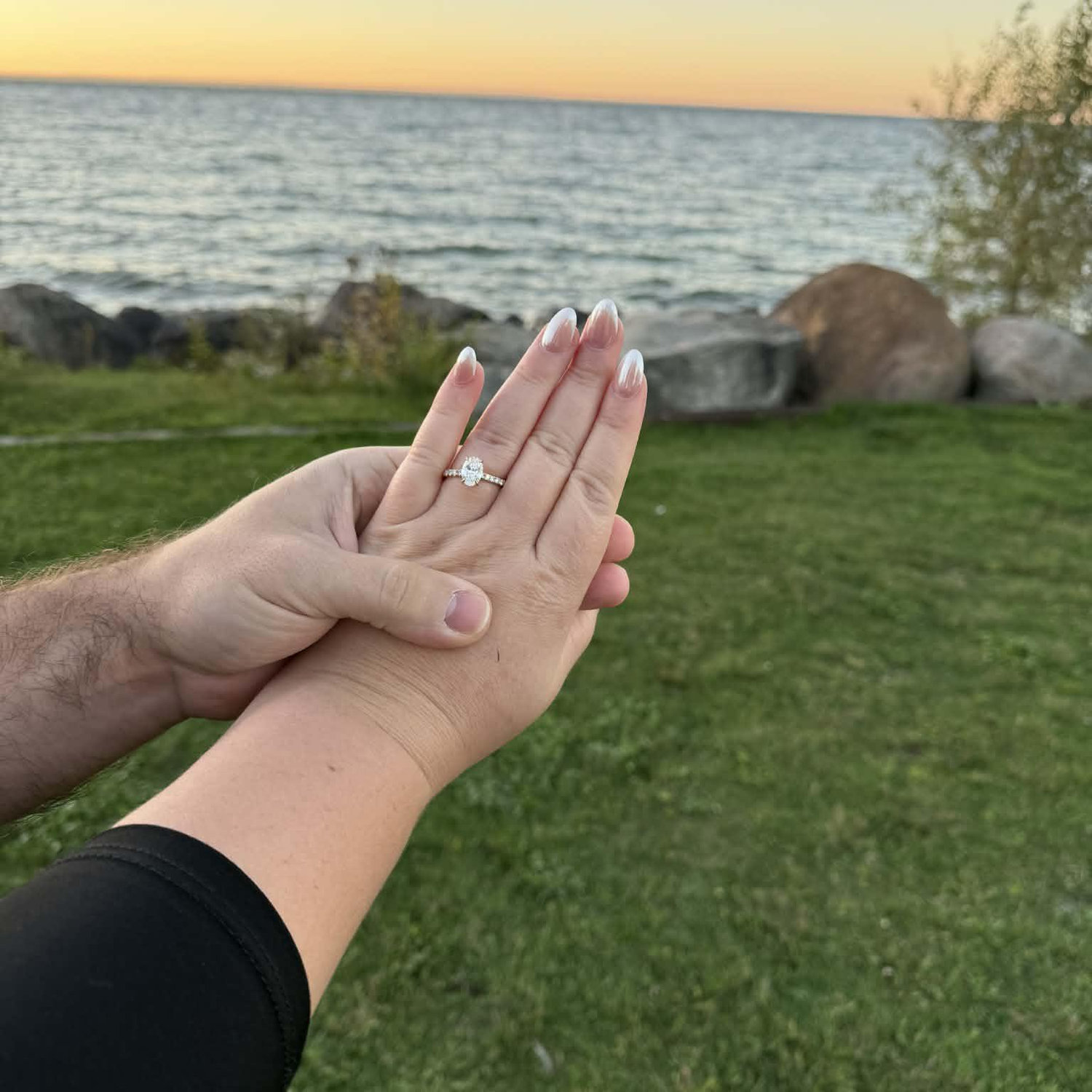 The day Adam asked “Will you marry me?”