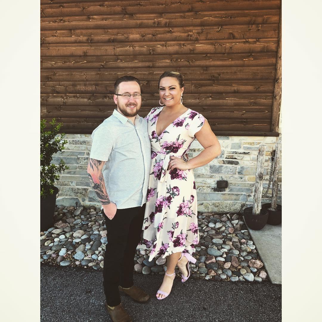 Kirstin caught the bouquet!