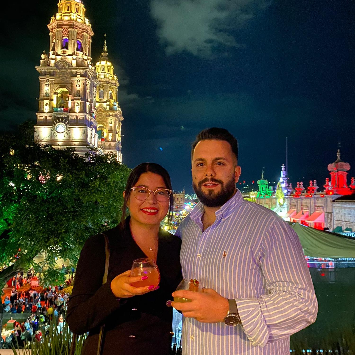 Qais goes to Sophia’s hometown, Morelia