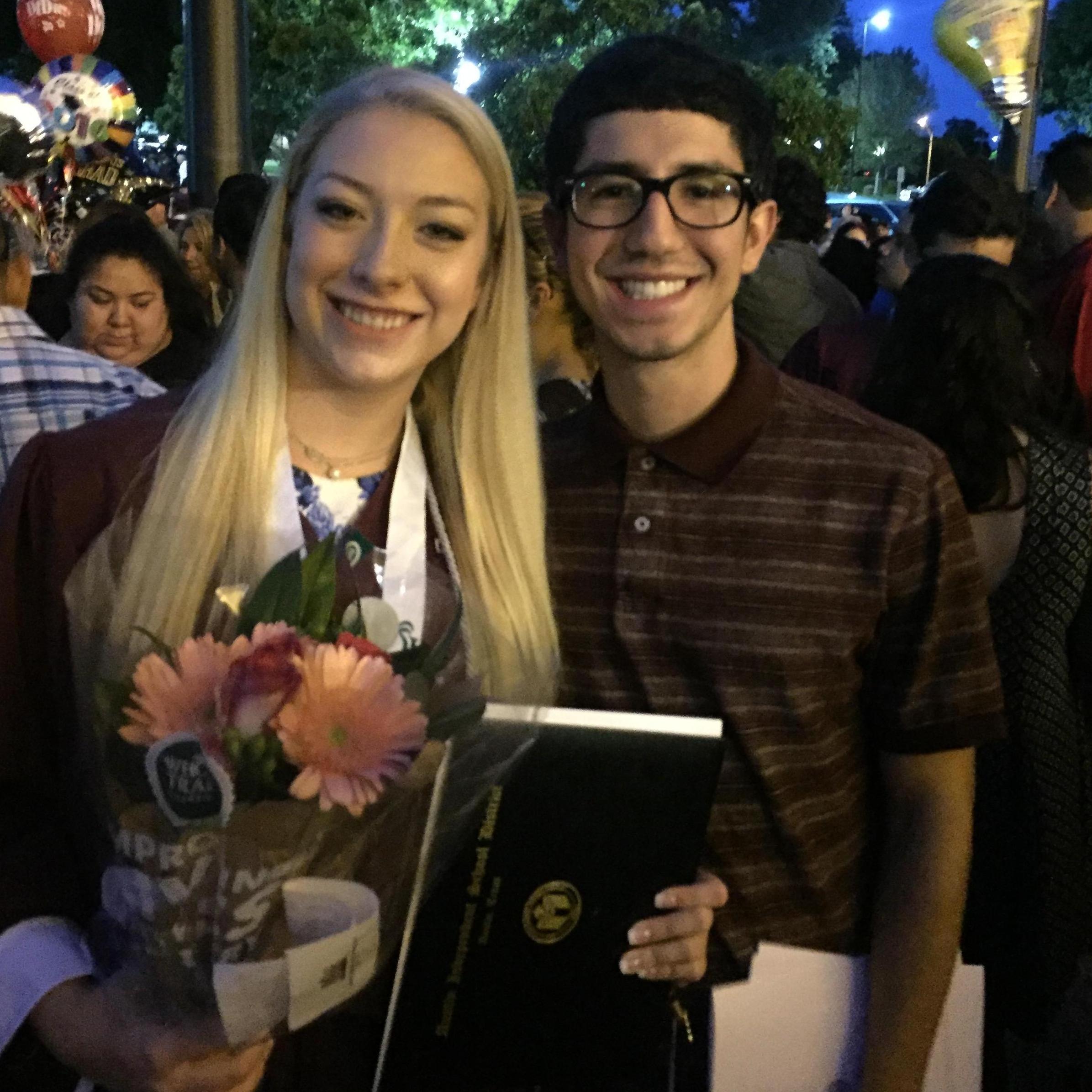 06/2016 - Holly's high school graduation