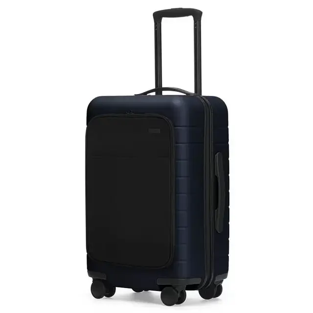The Carry-On with Pocket - Navy
