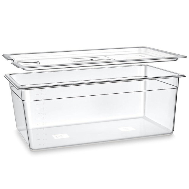 HOMENOTE Sous Vide Container 26 Quart With Lid,BPA Free Complete Accessories For Anova and Most Sous Vide Cookers,Anova Container Kit