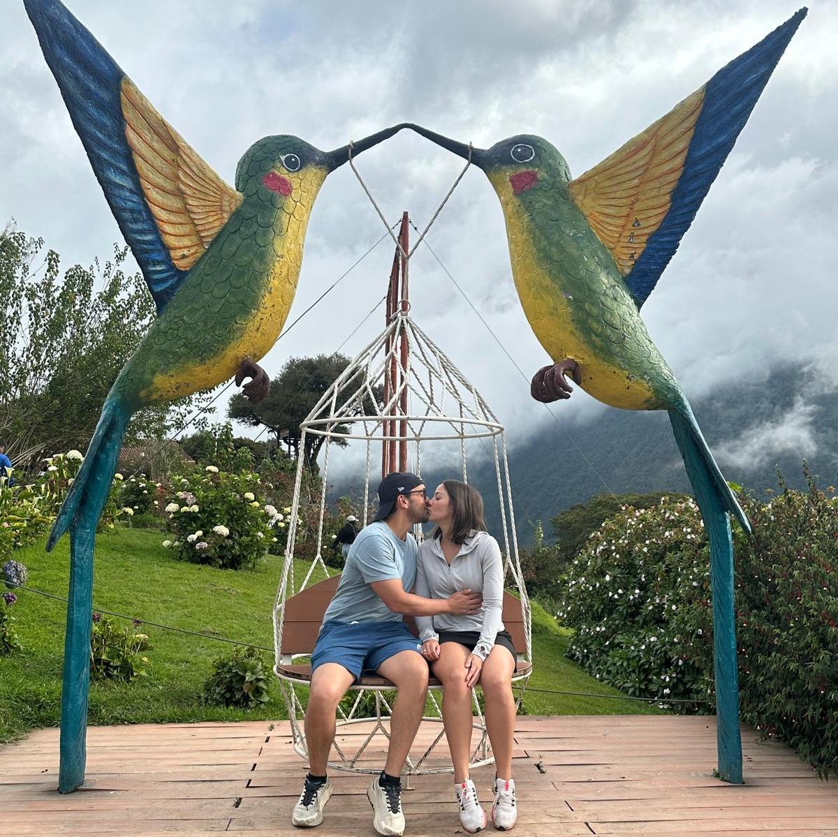 Adventuring together in Baños, Ecuador (2025)