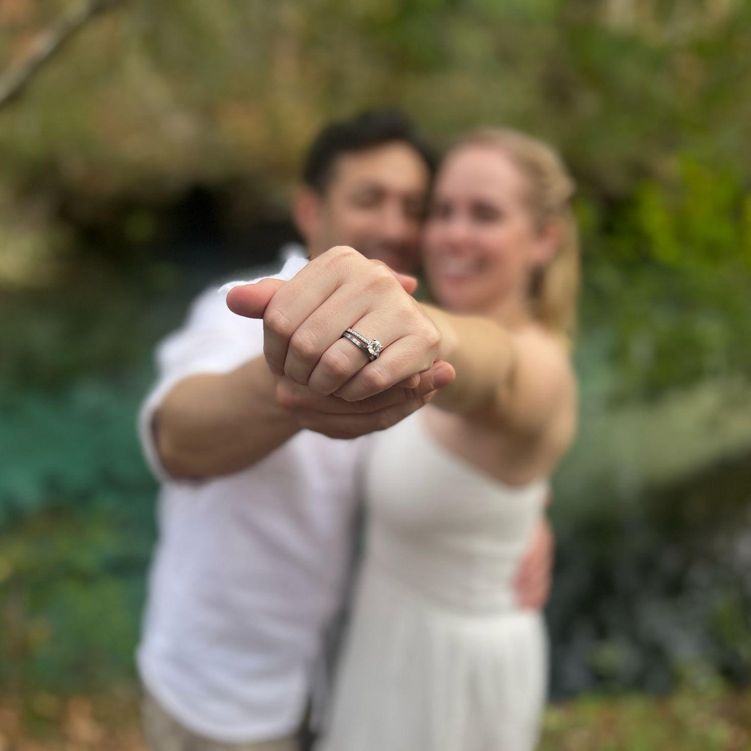 We got engaged on November 30, 2025 at Ichetucknee Springs State Park in Florida