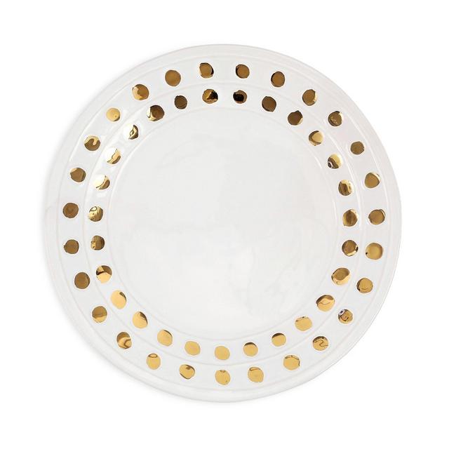 VIETRI Medici Gold Dinner Plate