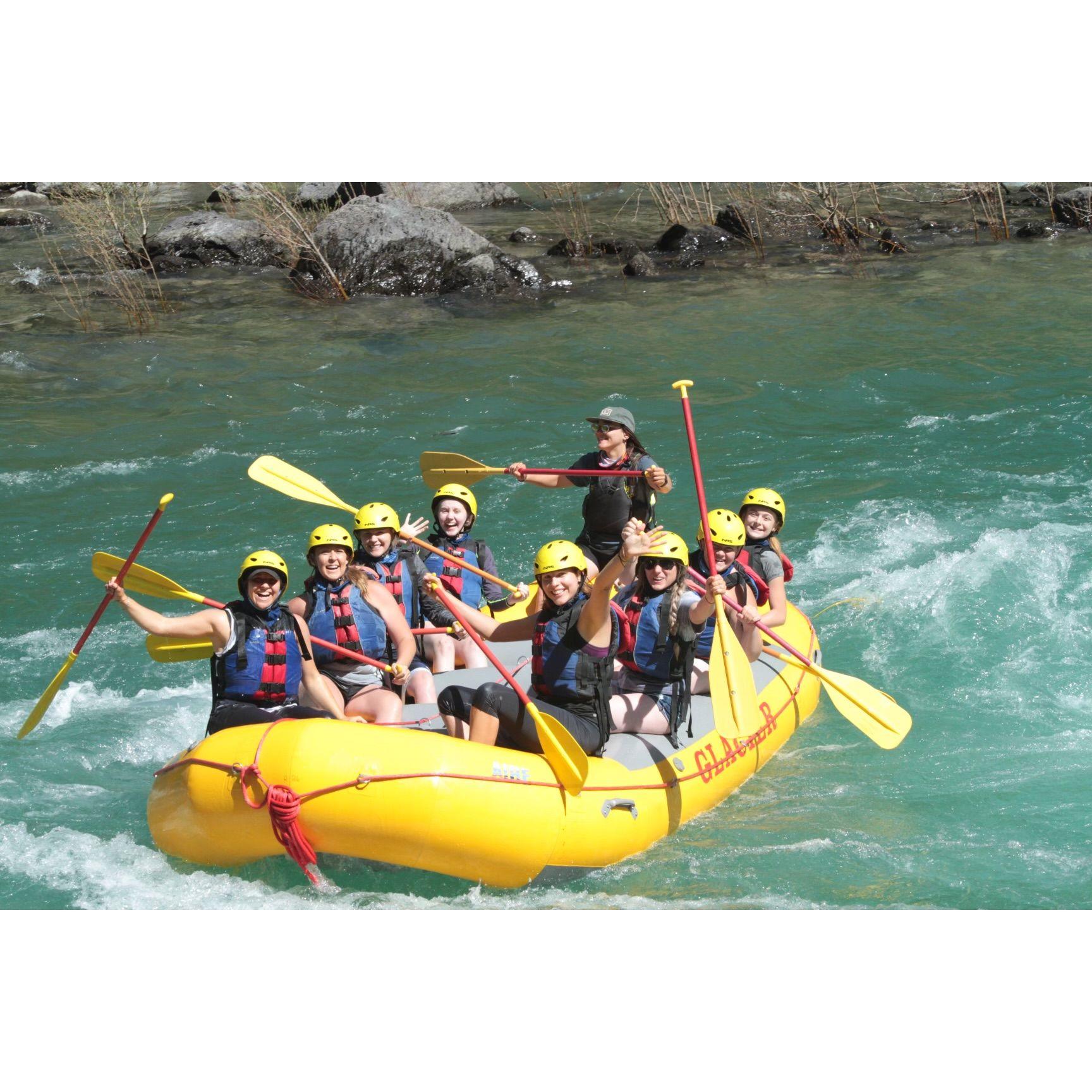 We braved the rapids at Glacier National Park!