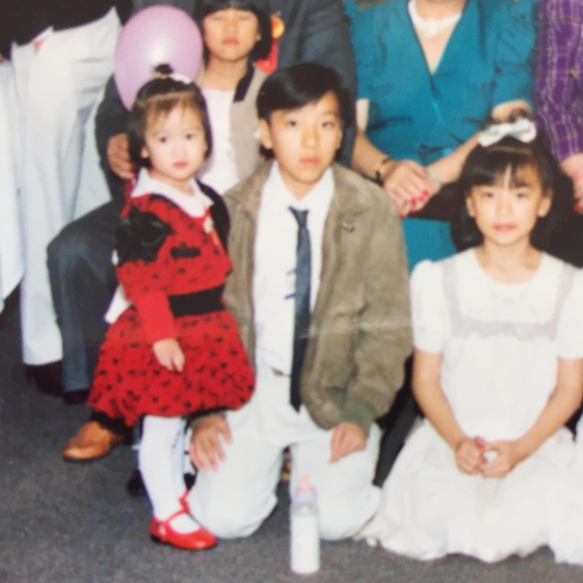 ...and I was into fashion from the start. #redpolkadotdress