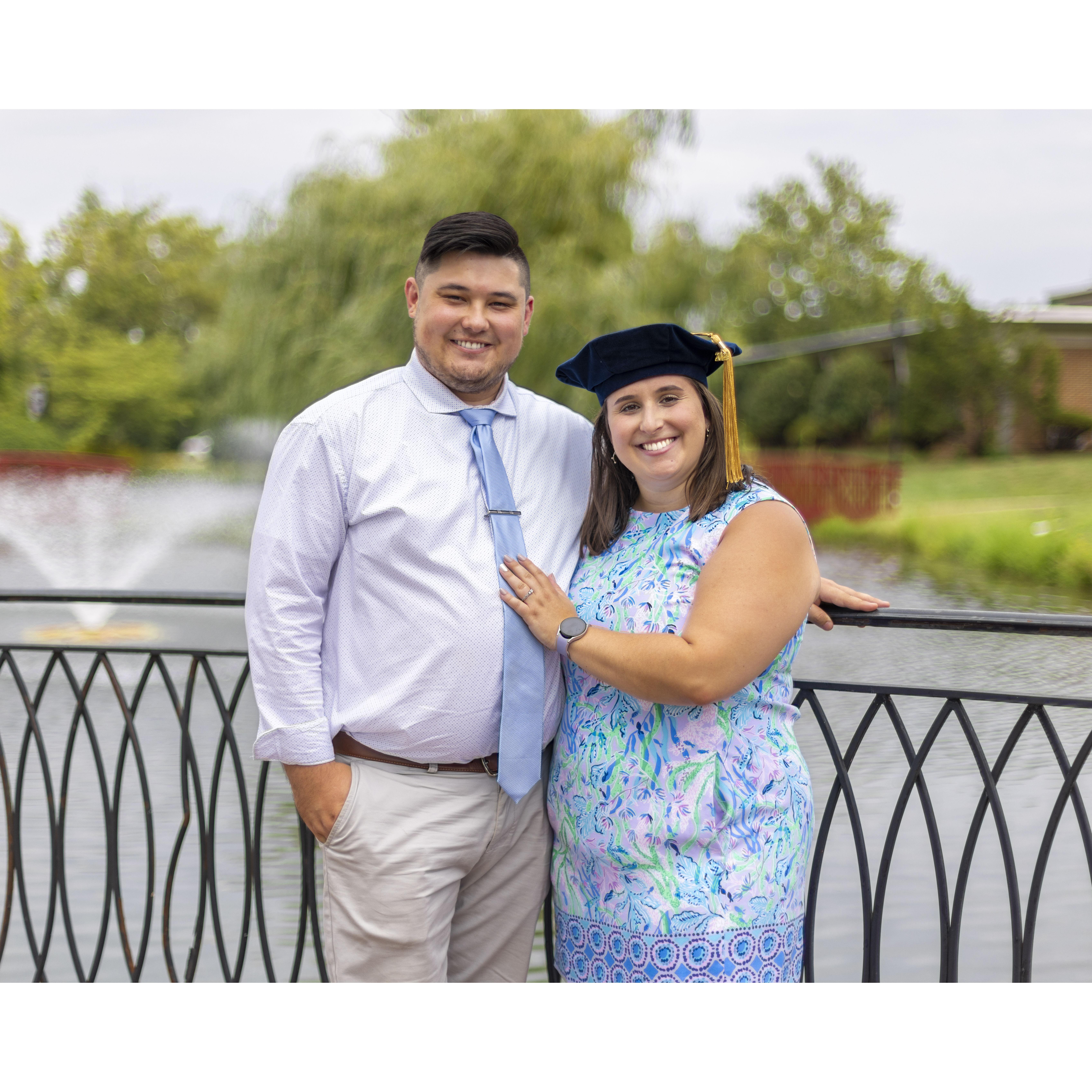 Beth's graduation from her Doctorate in Physical Therapy Program.