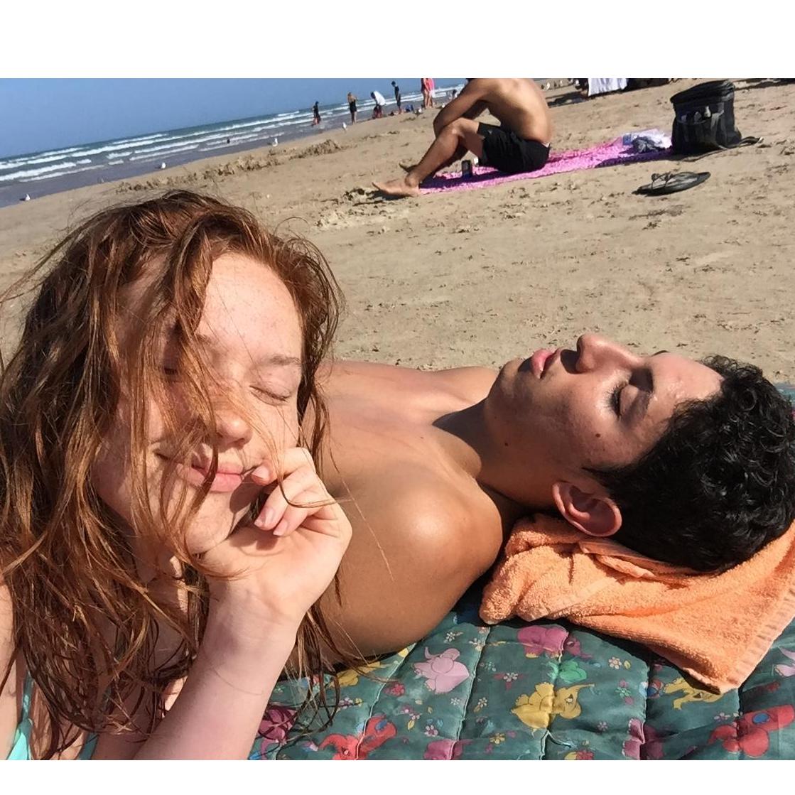the moment Laurenne discovered that David makes the weirdest whistling sound when he snores