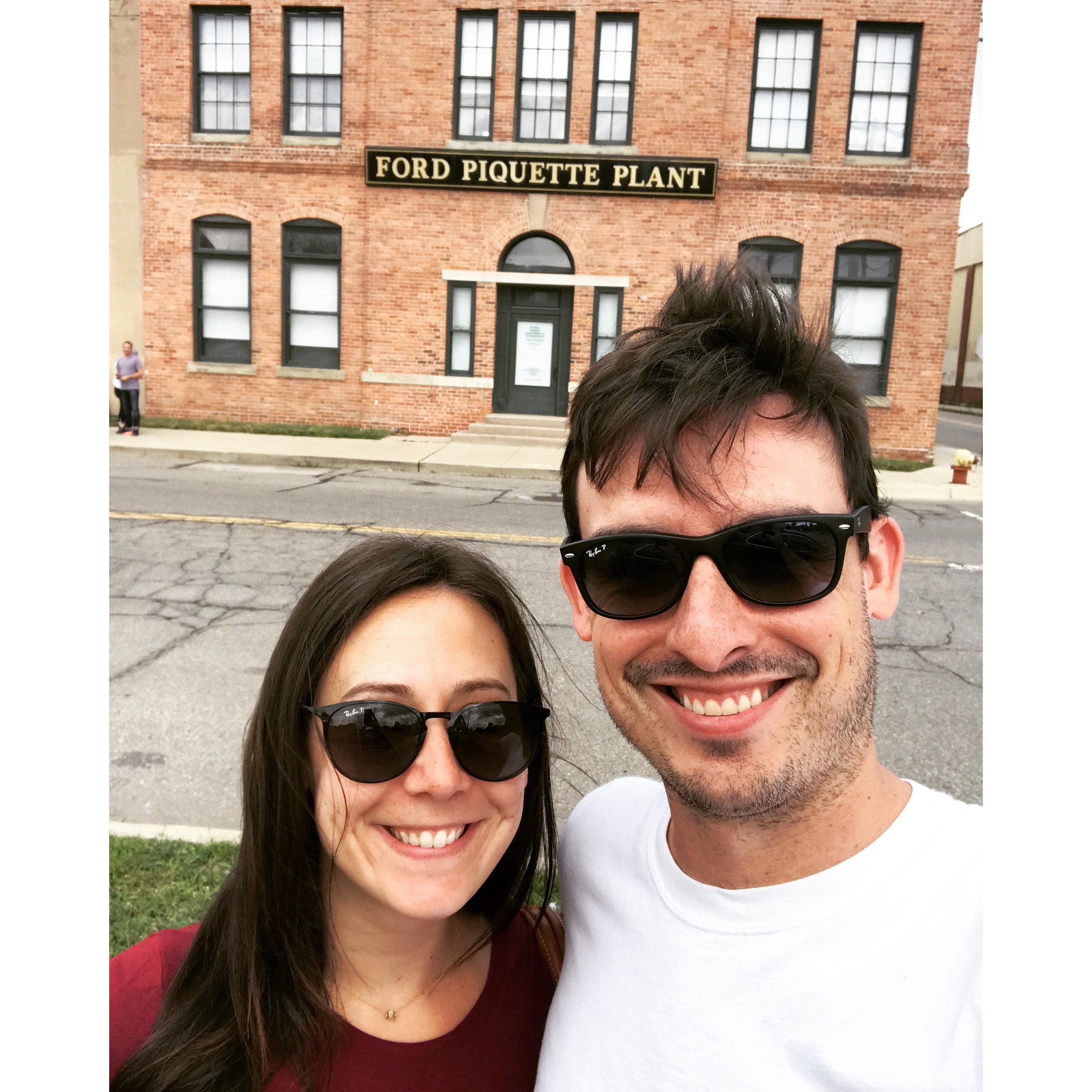 The day we booked our venue!