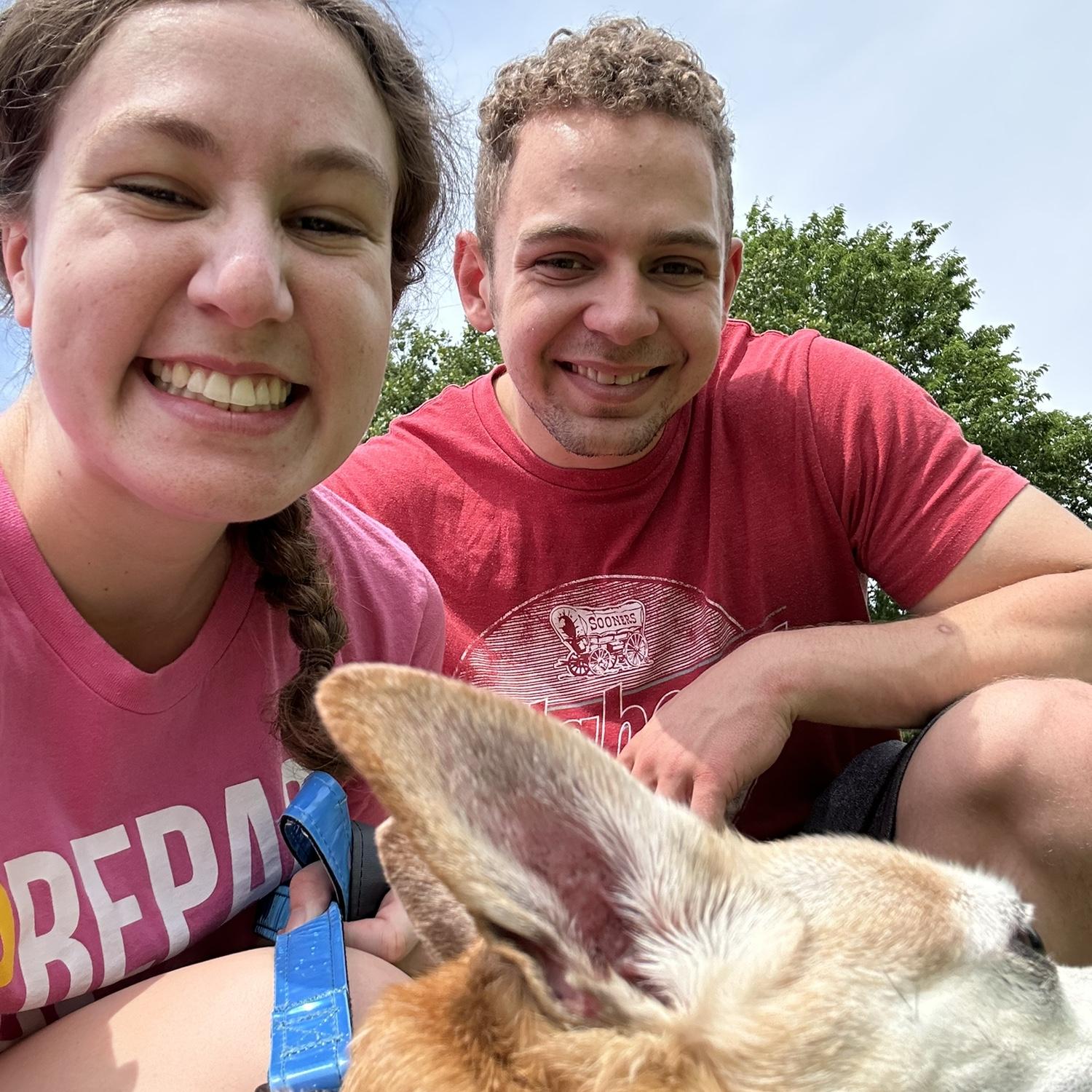 Allie, Jake and Frodo!!