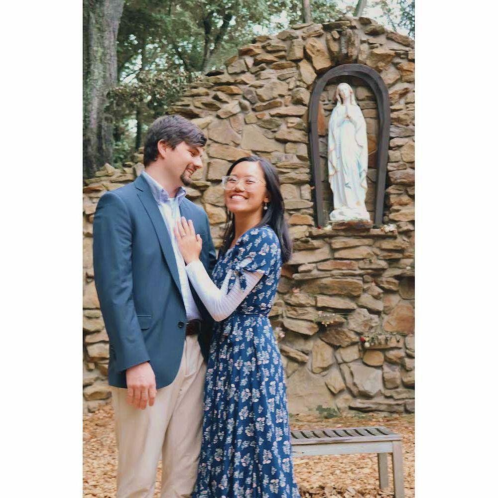 The day Andrew asked to marry Therese.
