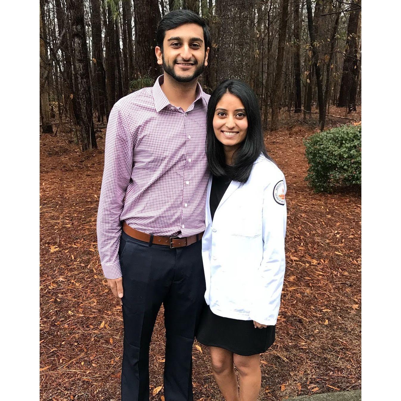 Jan 2018: Krisna's PA White Coat Ceremony 