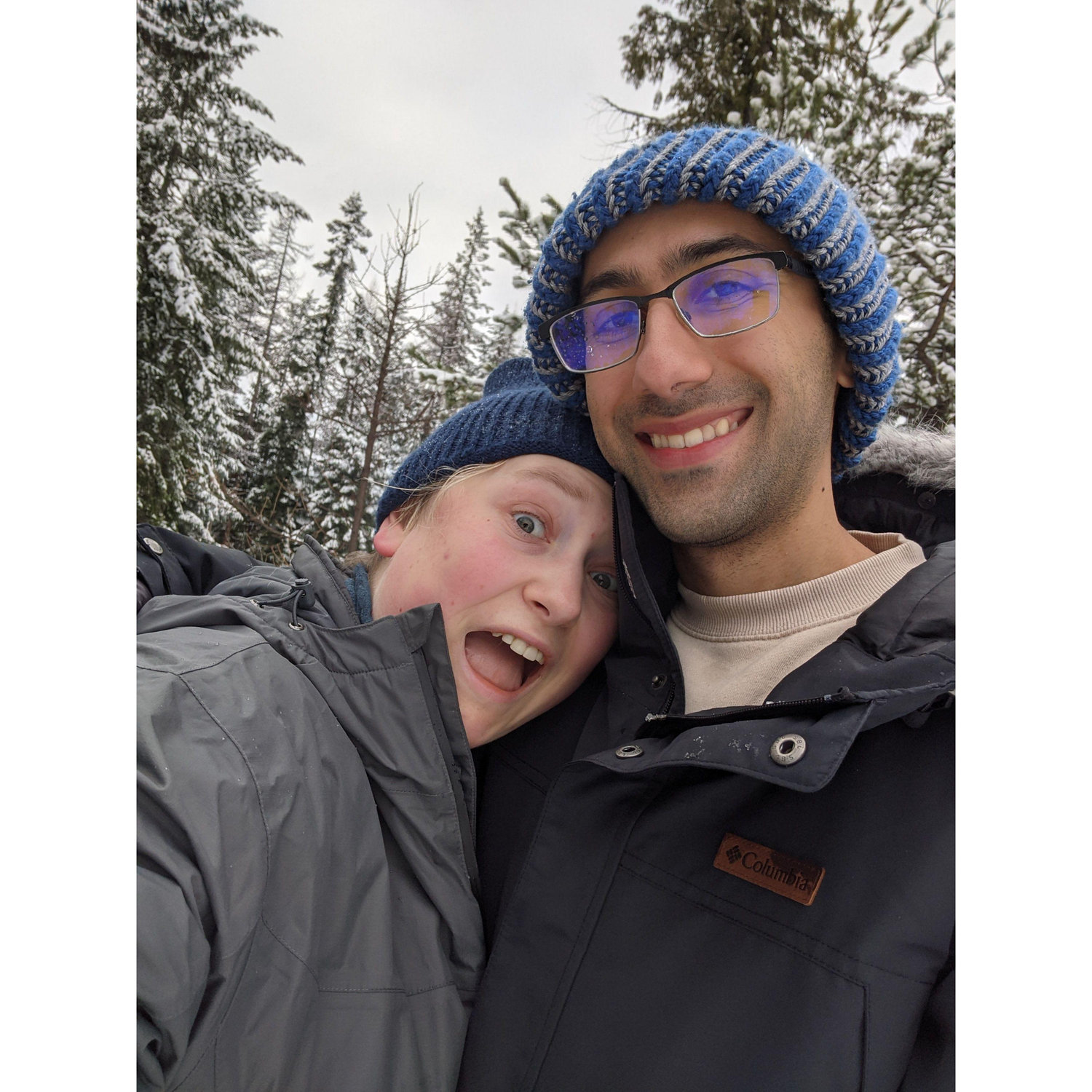 A snowy trip to Idaho.