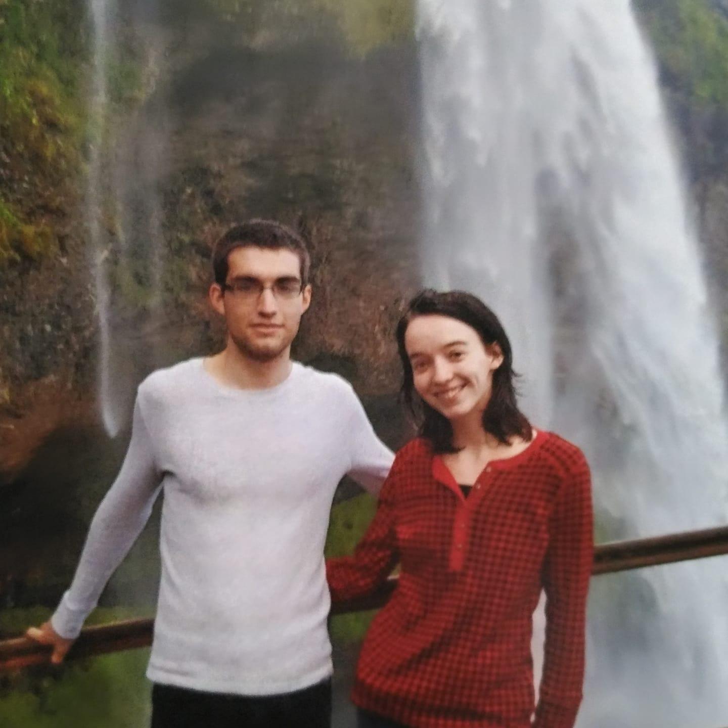 Iceland waterfall August 2018! A little soaked from having walked behind the falls but no worse for wear from the amazing memory!