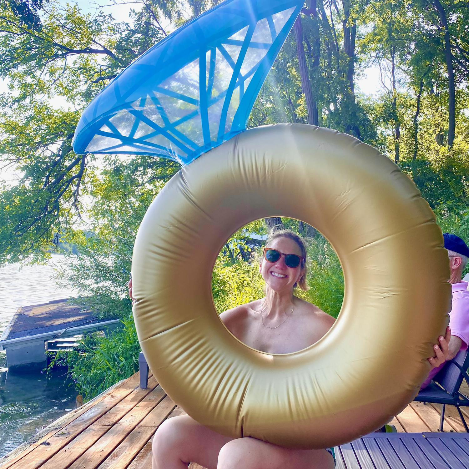 Promise Katie is not naked behind the floatie
Lake Geneva, Wisconsin 2023