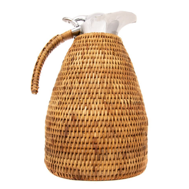 Rattan Thermos