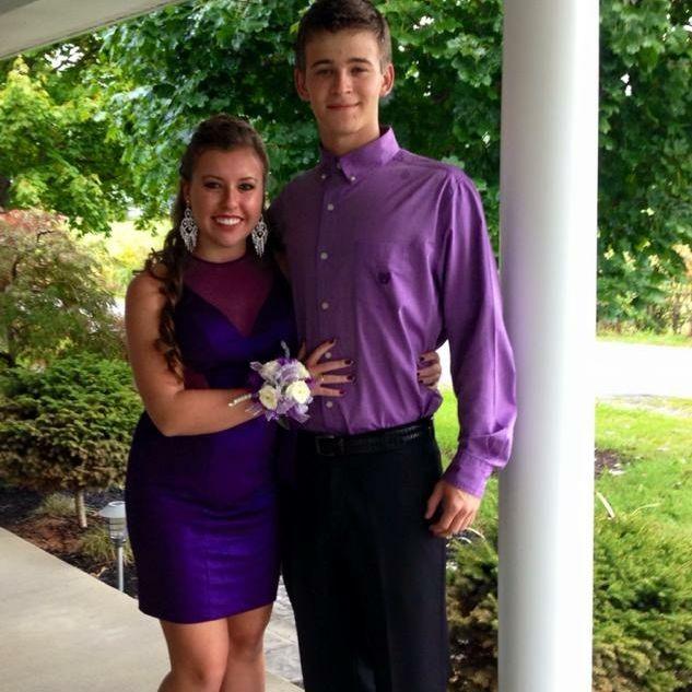 Nathan's senior homecoming. 🤍