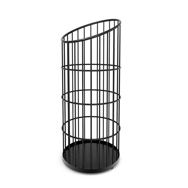 Toilet Paper Holder Stand Bathroom Toilet Paper Storage Tissue Roll Paper Reserve Holder for 3 Spare Mega Rolls-Black