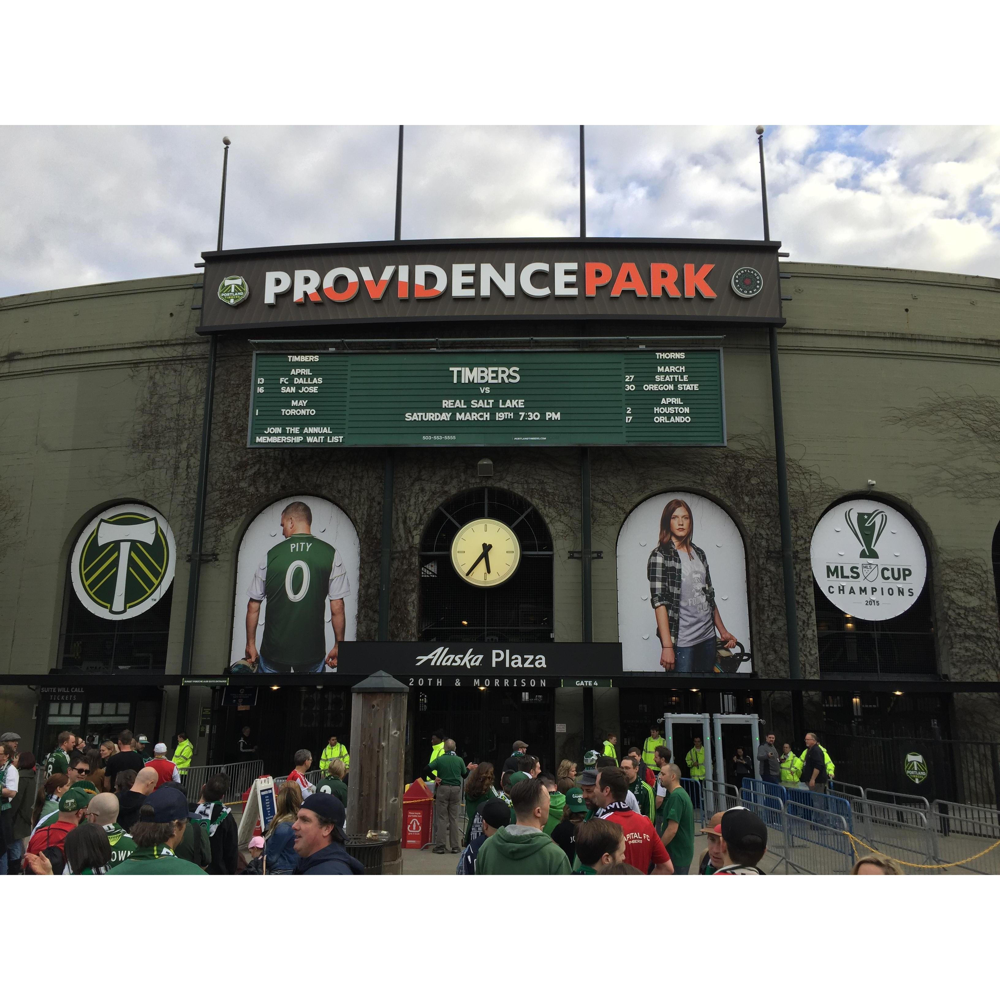 Timbers Game!!