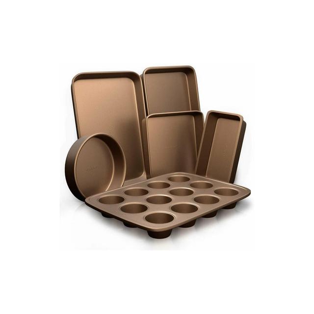 NutriChef 6 Piece Nonstick Bakeware Set-Highest-Quality Baking Sheets