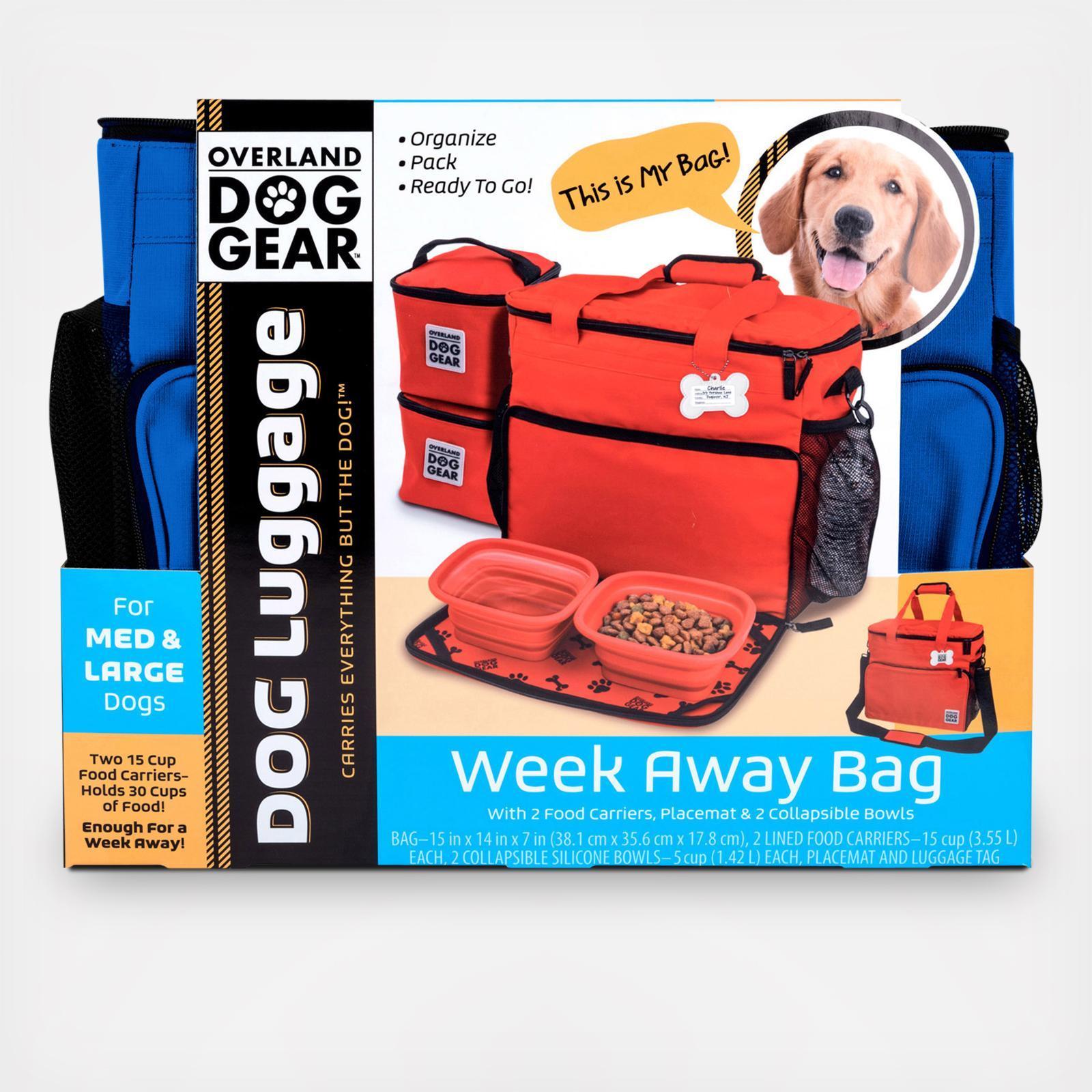 dog week away bag