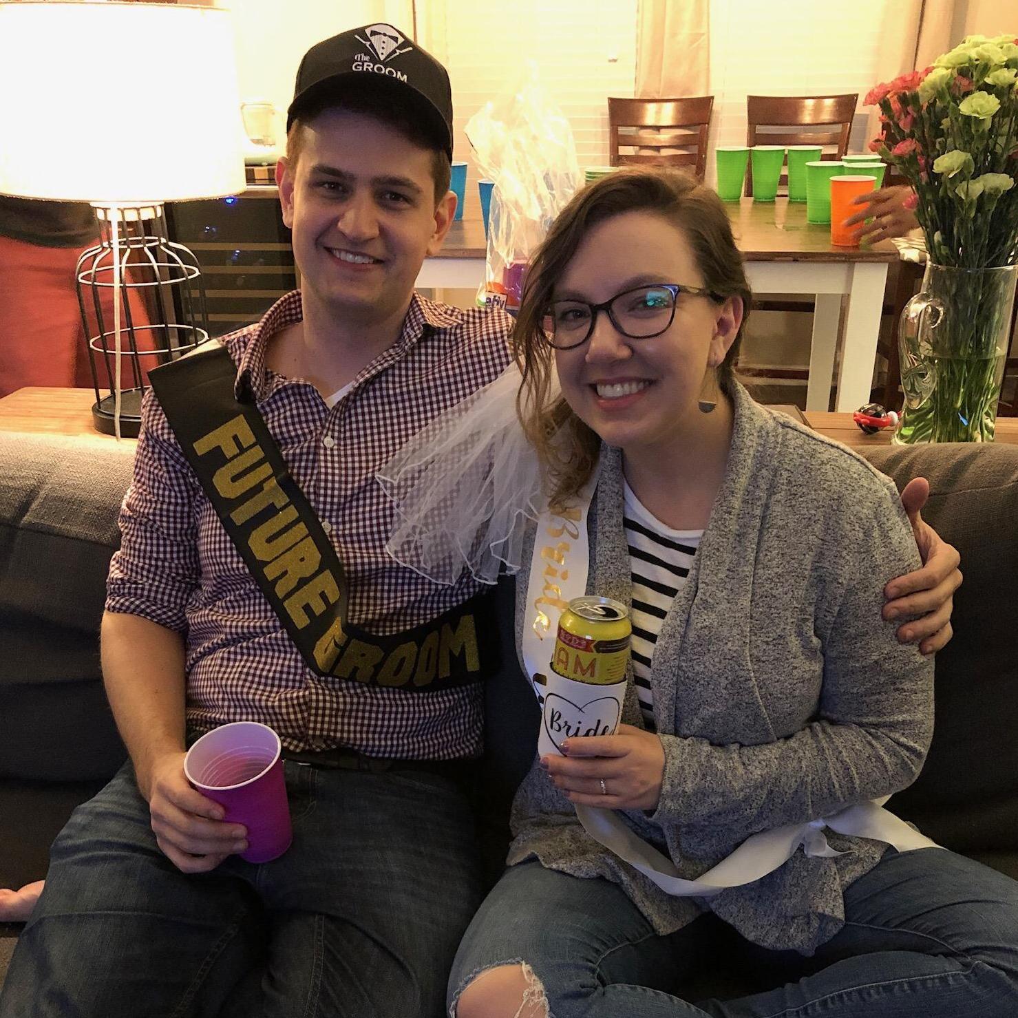 to celebrating our marriage with you!
