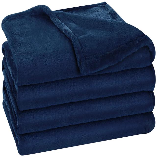 Utopia Bedding Fleece Blanket (Navy)