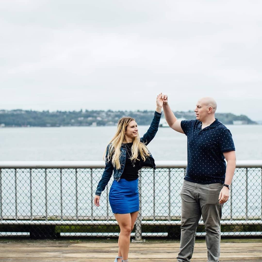 For our engagement photo shoot, we revisited the waterfront and Kerry Park, two of our favorite locations in Seattle and where we spent the day and night before we got engaged.