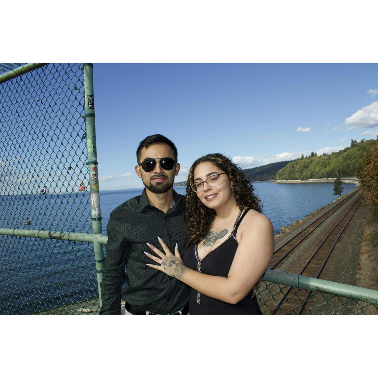 Engagement photo shoot.