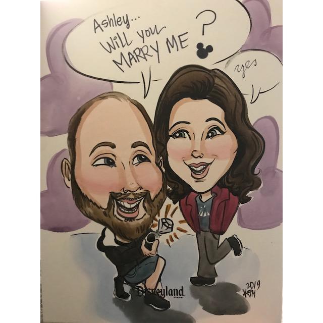 How Tommy proposed