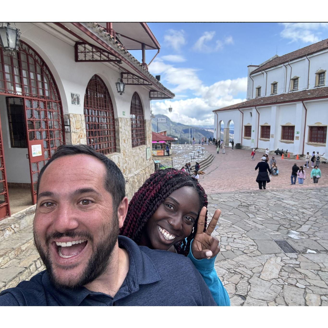 July 2024: Visiting Montserrate in Bogota!
