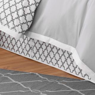 Quatrefoil Bed Skirt