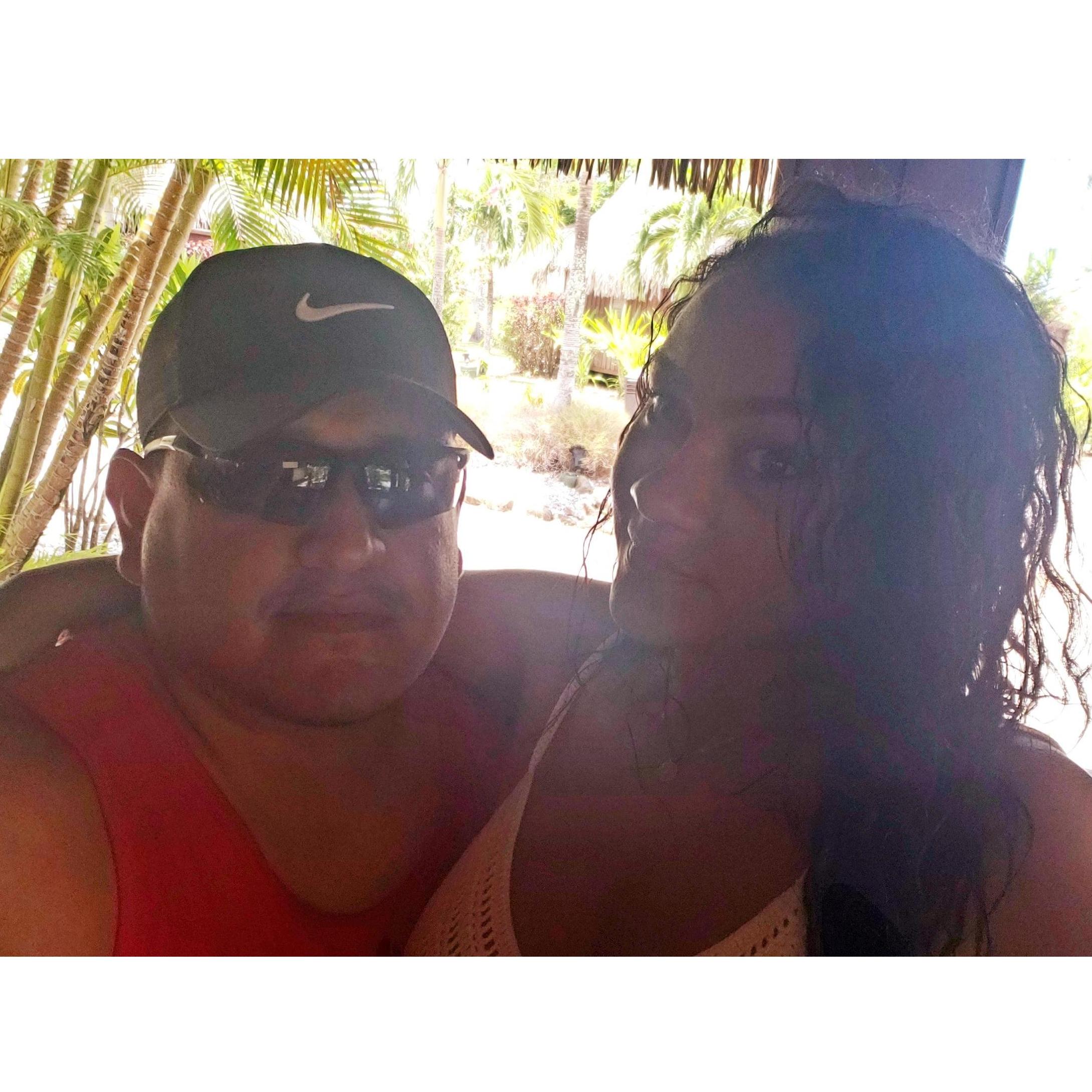 our amazing 10 year anniversary trip to Bora Bora