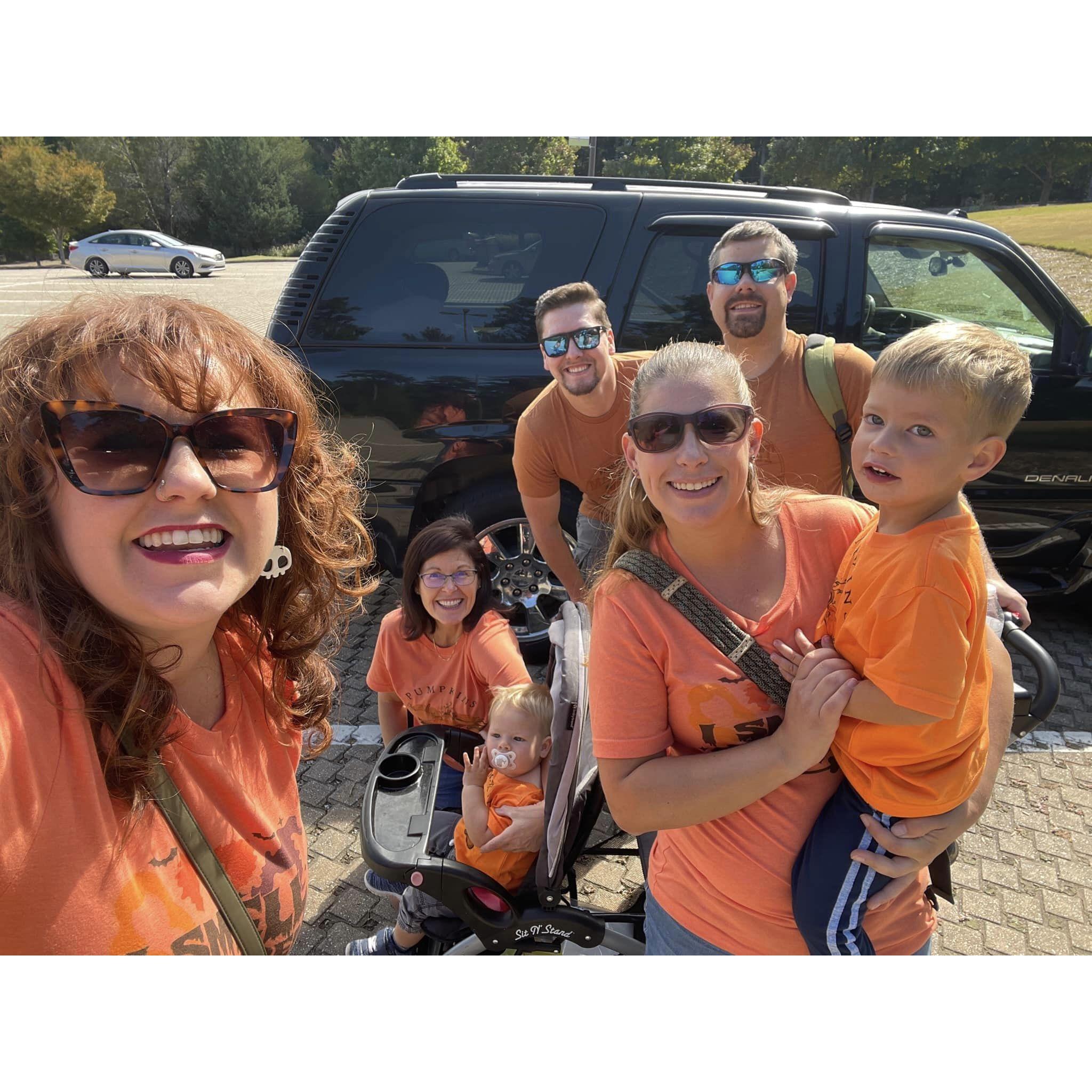 A family trip to the pumpkin festival!