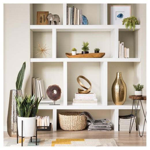 Textured Vase Gold Tall - Threshold™